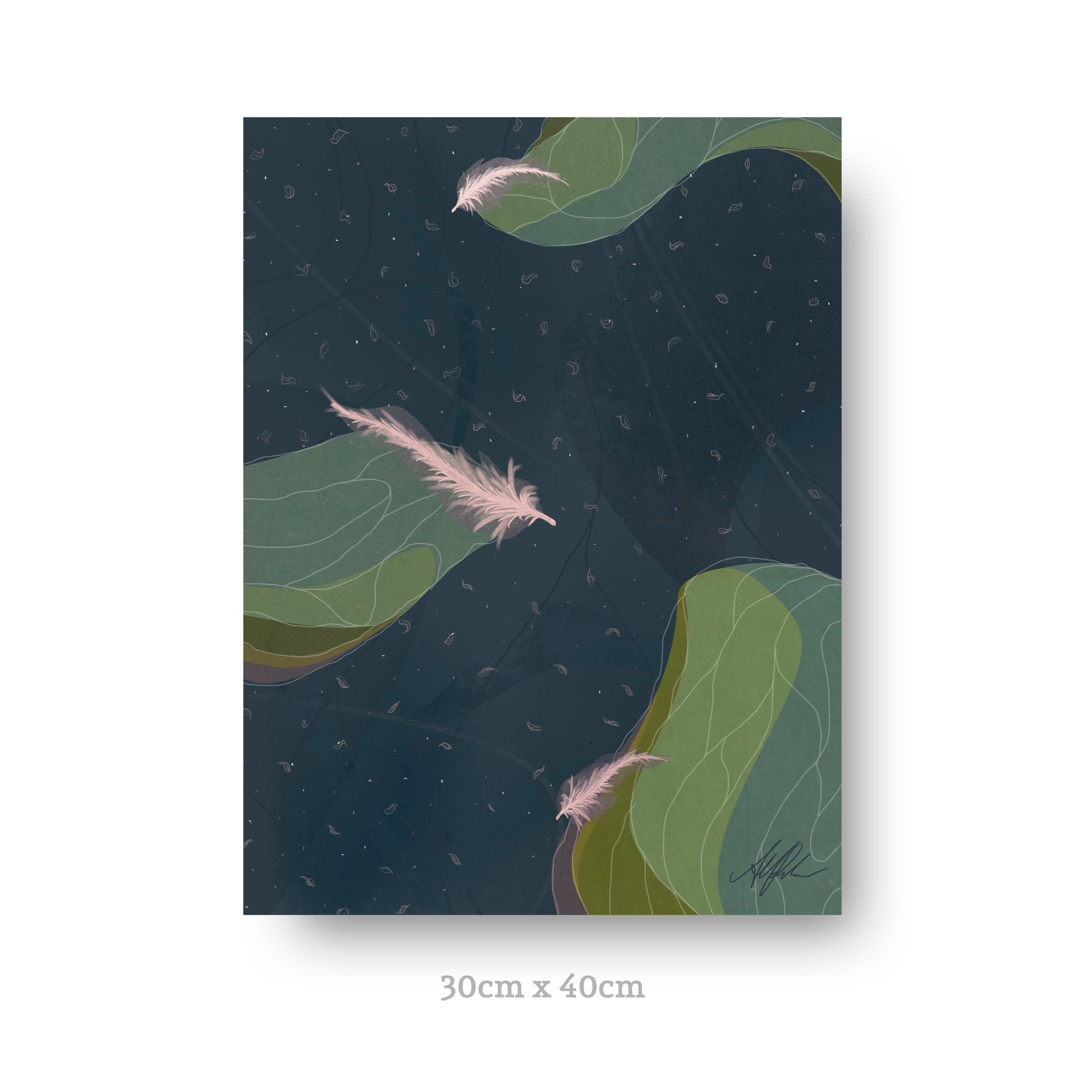 Lost Feathers by Alantherock: Fine Art Print | NOKUKO