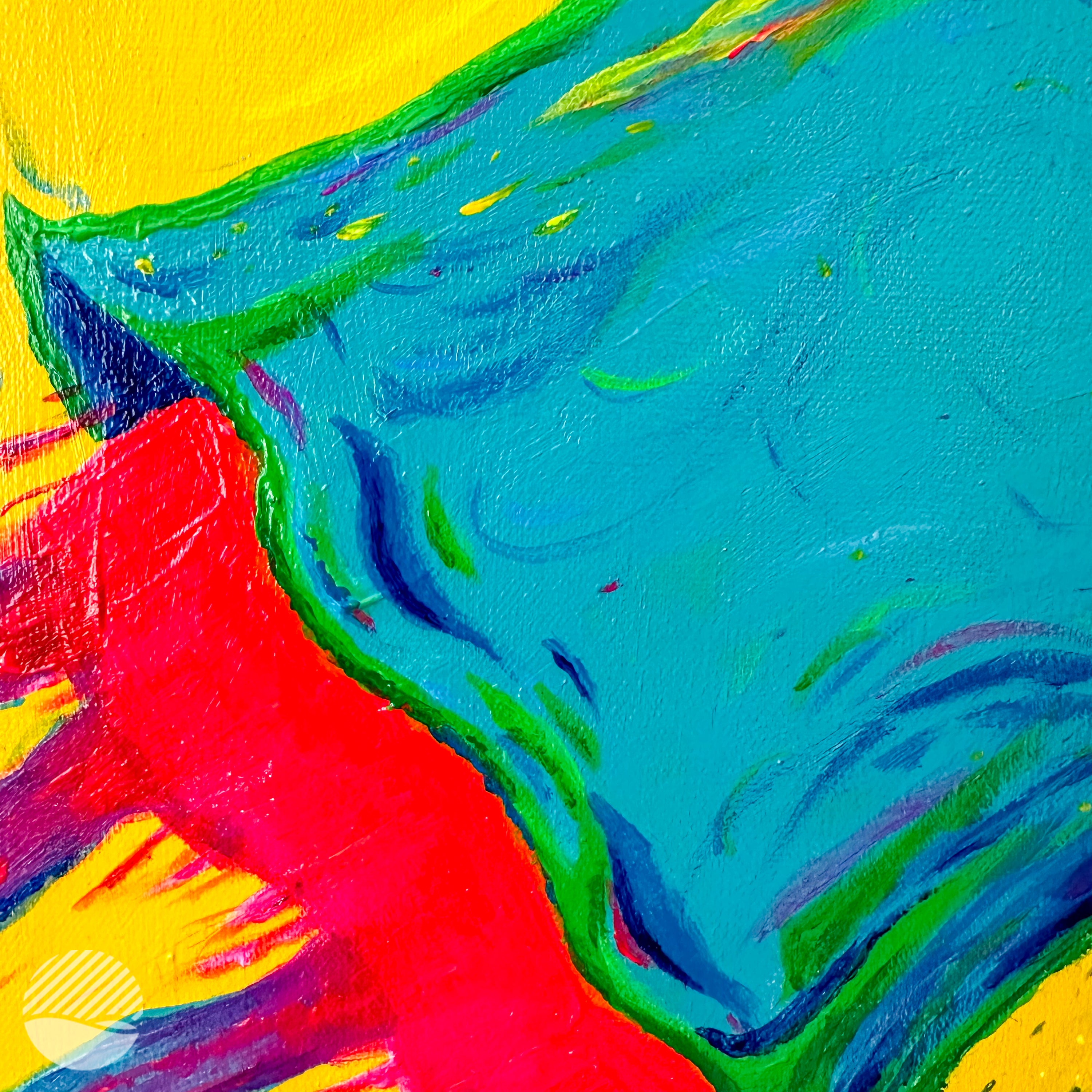 Detail closeup of Ancestor by Alan Pedersen (Alantherock)