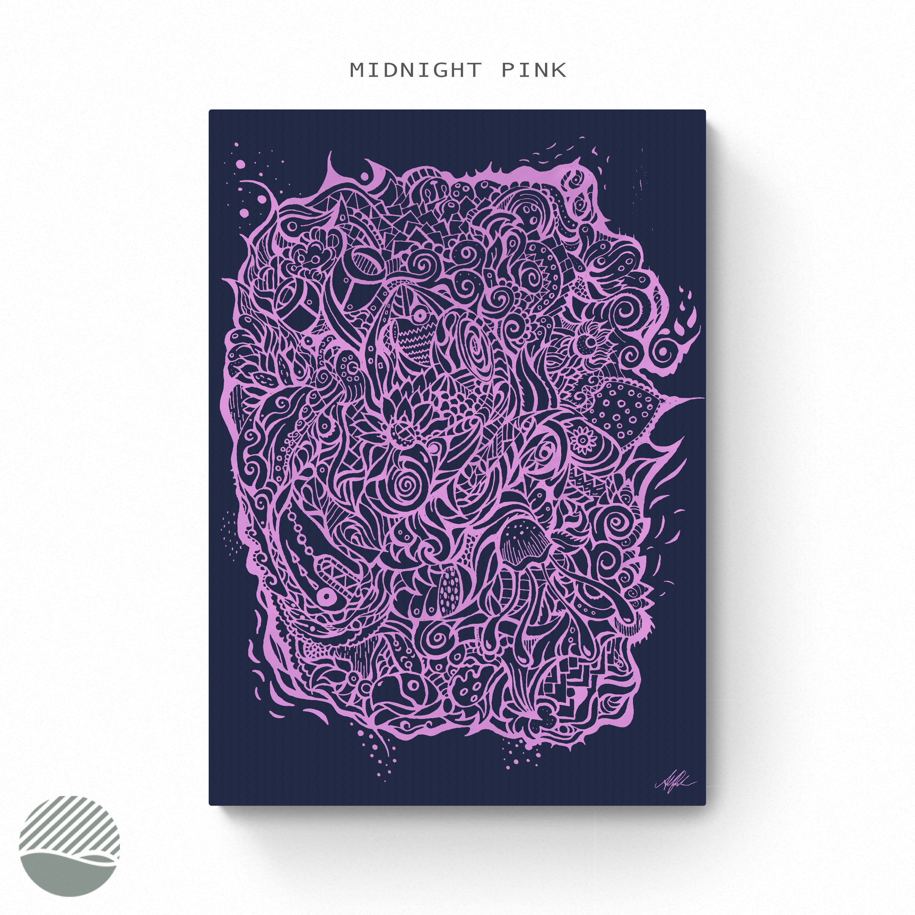 Dream World in Midnight Pink edition by Alan Pedersen (Alantherock)