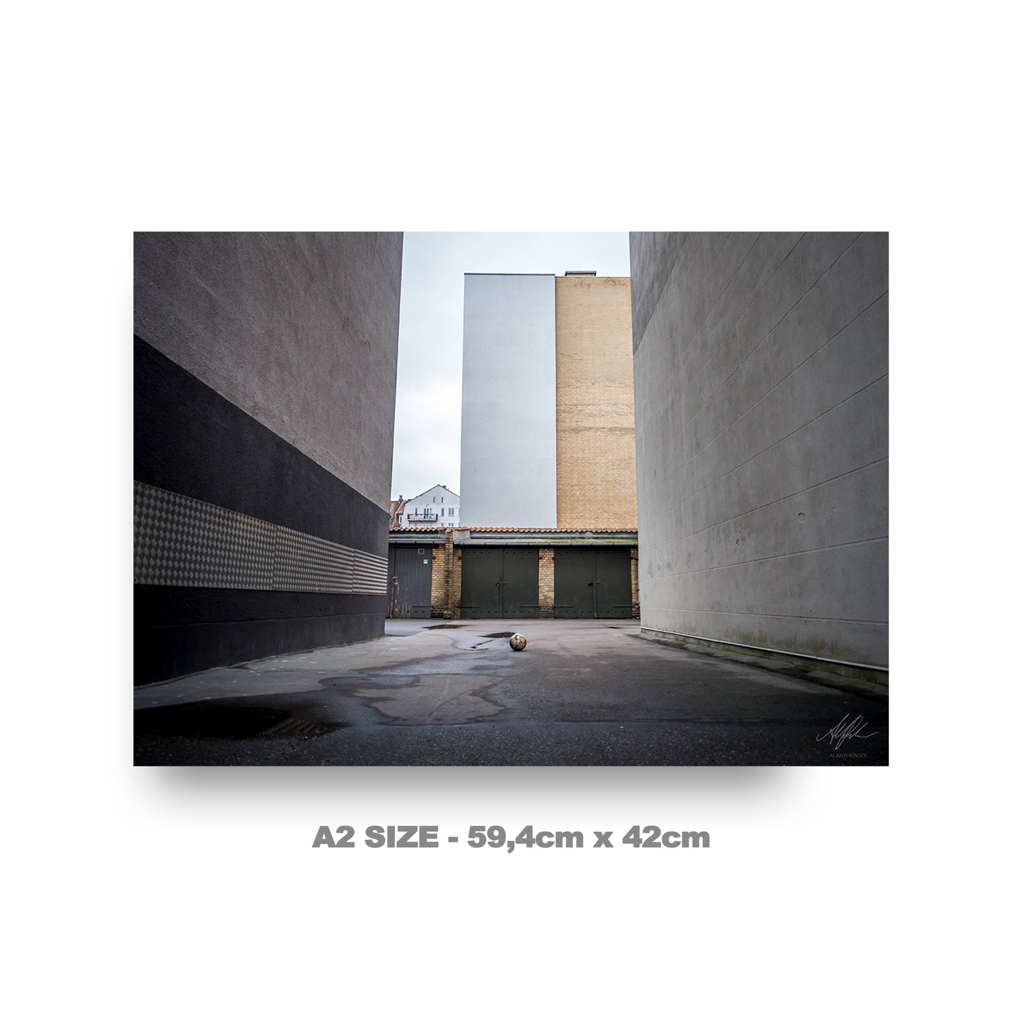 NOKUKO - Photo - Alan Pedersen - ALANTHEROCK - Play ball frederiksberg - A2 size print